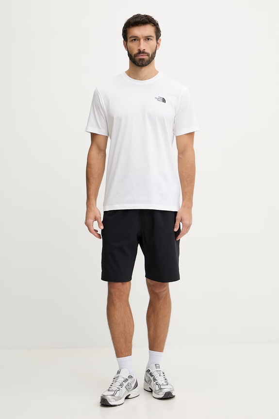 The North Face t-shirt CELEBRATION NF0A8GV2FN41 biały SS26