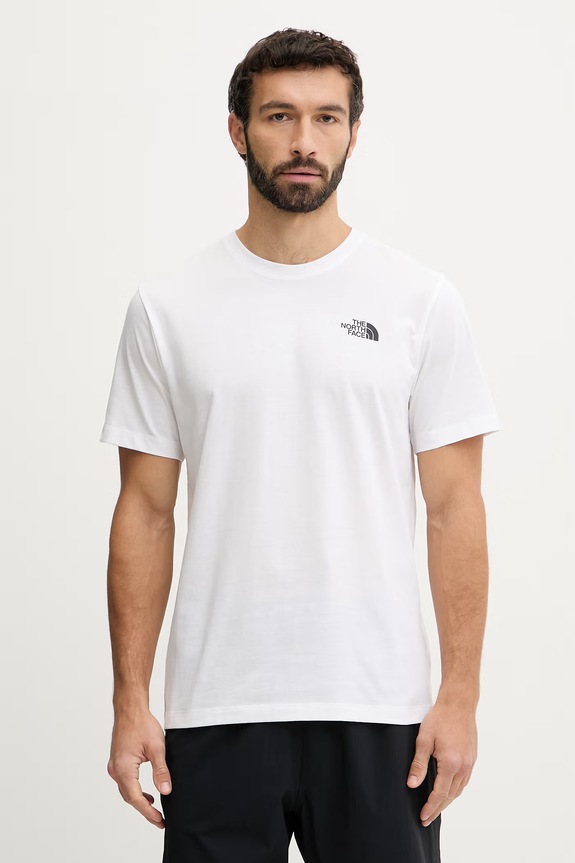 Odzież The North Face t-shirt CELEBRATION NF0A8GV2FN41 biały