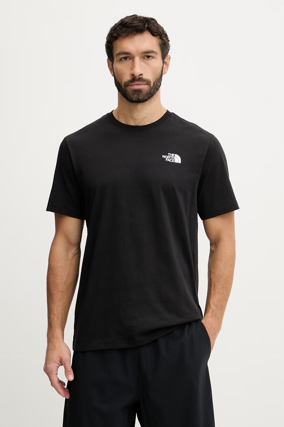 Μπλουζάκι The North Face CELEBRATION στάμπα μαύρο NF0A8GV2JK31