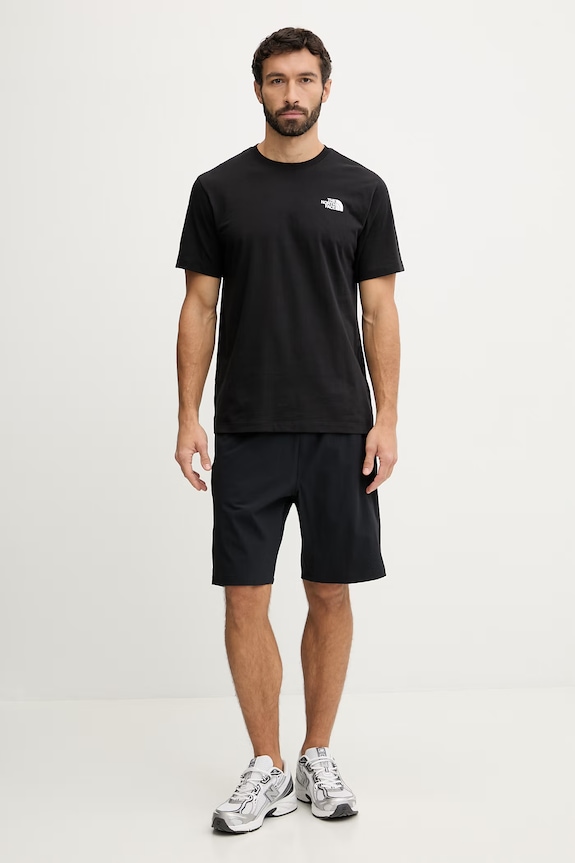 Μπλουζάκι The North Face CELEBRATION NF0A8GV2JK31 μαύρο SS26