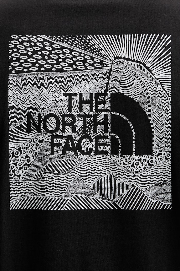Μπλουζάκι The North Face CELEBRATION NF0A8GV2JK31 μαύρο