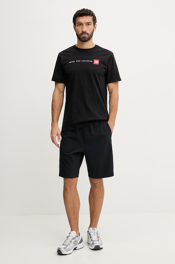 Μπλουζάκι The North Face GRAPHIC NF0A8GUVJK31 μαύρο SS26