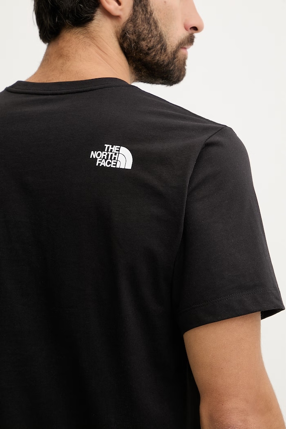 Μπλουζάκι The North Face GRAPHIC NF0A8GUVJK31 μαύρο