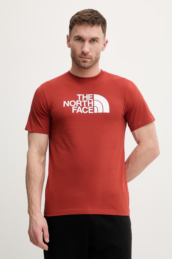 The North Face t-shirt EVOLUTION regular pomarańczowy NF0A8B6JG6I1