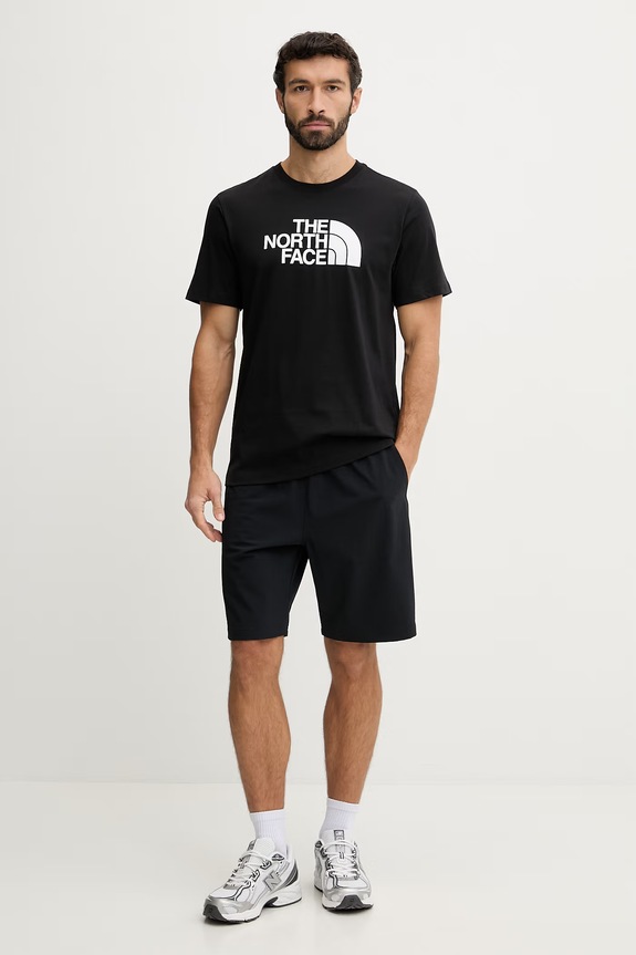 The North Face tricou EVOLUTION NF0A8B6JKY41 negru SS26