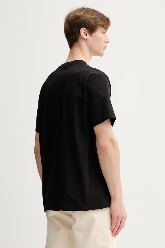 Abbigliamento G-Star t-shirt in cotone G icon gr D28823.E385 nero
