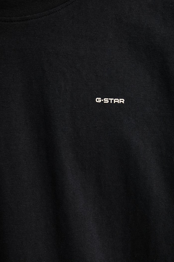 G-Star t-shirt męski bawełniany Relaxed base D28588.D593 czarny