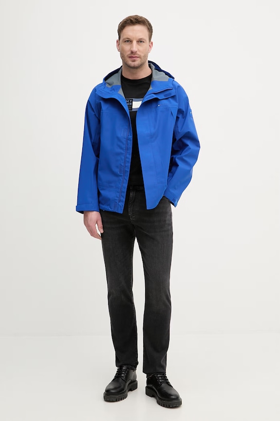 Tommy Hilfiger tricou pentru bărbați, din bumbac MW0MW42366 negru SS26