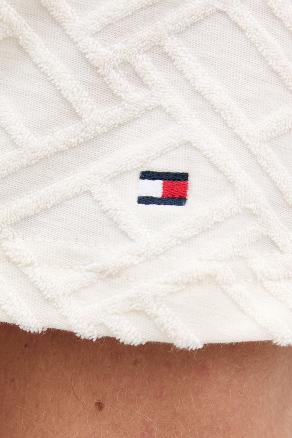 Tommy Hilfiger T-shirt męski bawełniany SUMMER MW0MW42381 beżowy