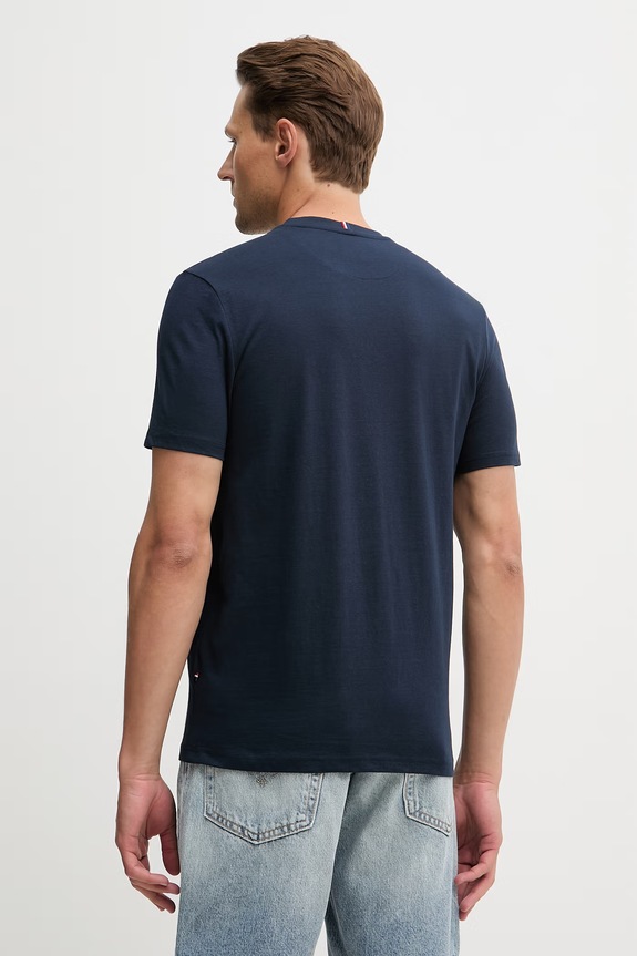 Odzież U.S. Polo Assn. t-shirt bawełniany DHM MUP3310 granatowy