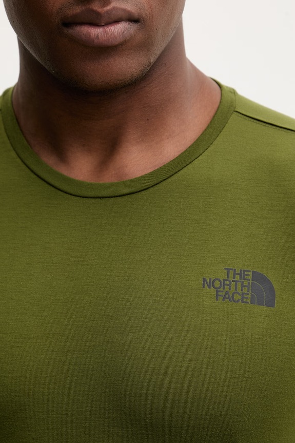 Tréninkové tričko The North Face FOUNDATION MOUNT NF0A8HEYBRI1 zelená