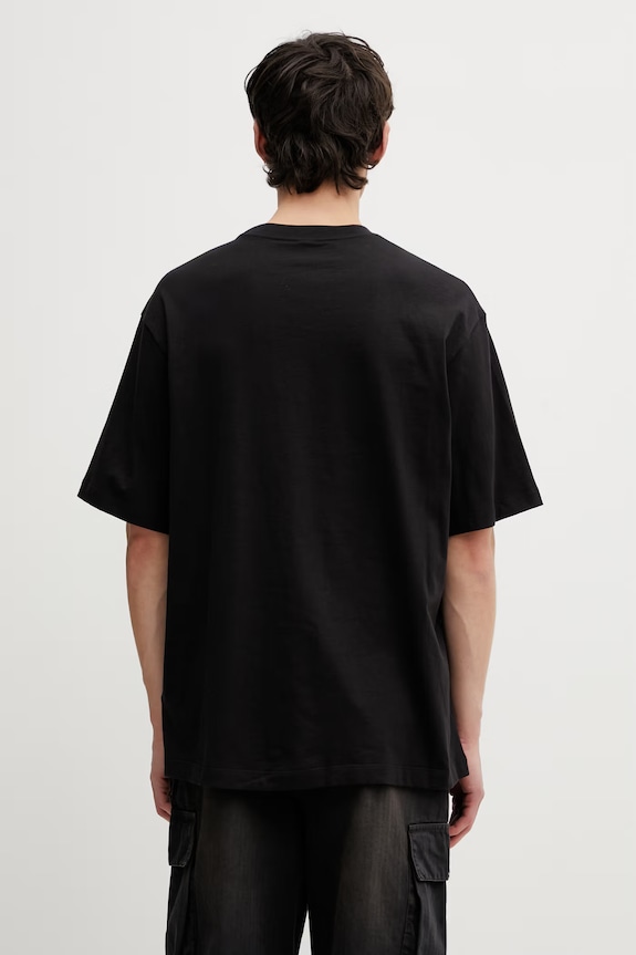 Odzież The North Face Essential Simple Dome t-shirt męski bawełniany NF0A8EVWJK31 czarny