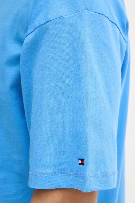 Tommy Hilfiger t-shirt ανδρικό βαμβακερό UM0UM03643 μπλε