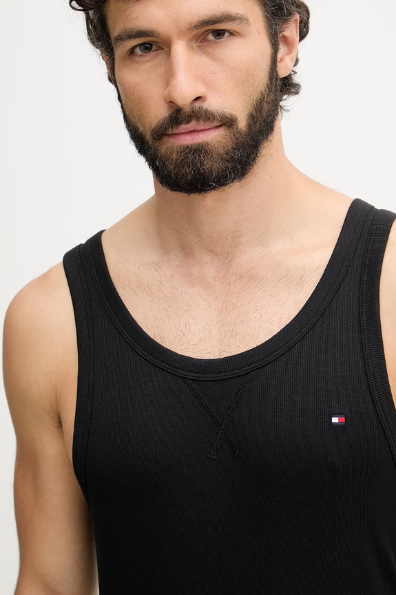 Tommy Hilfiger Τοπ ανδρικό 2-pack UM0UM03869 μαύρο