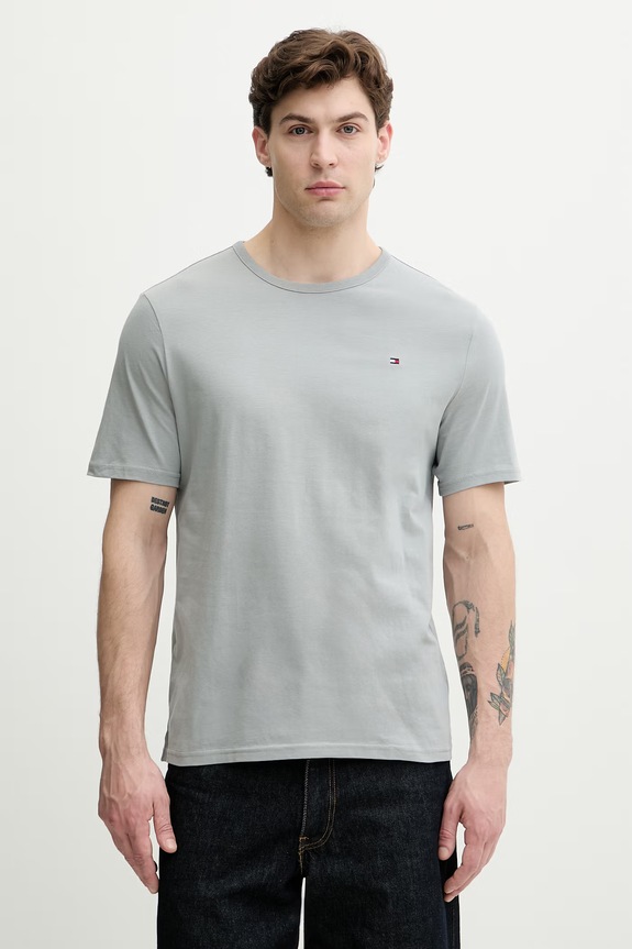 Abbigliamento Tommy Hilfiger t-shirt da uomo in cotone UM0UM03870 beige