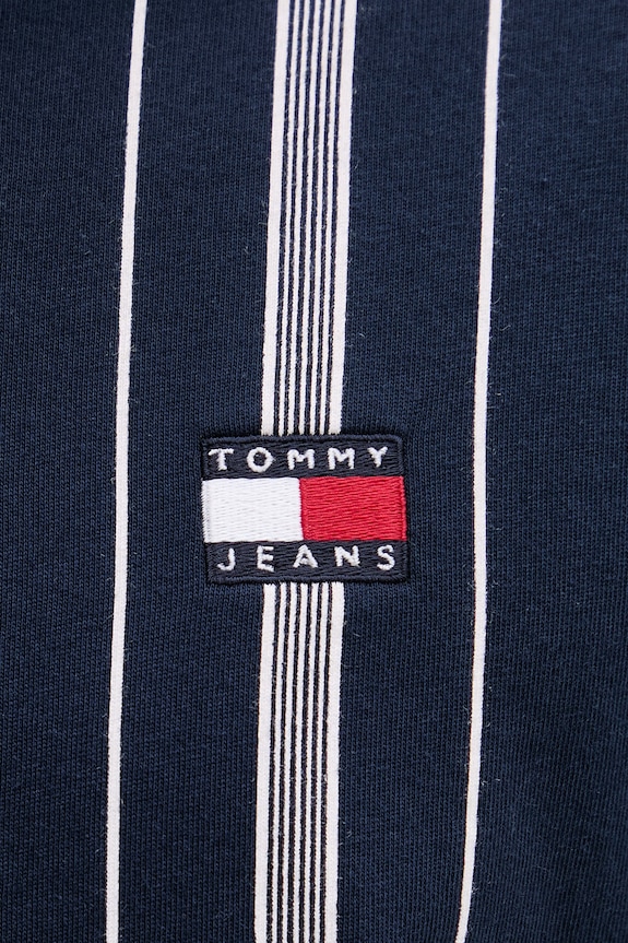 Tommy Jeans tričko pánské bavlněné DM0DM21939 námořnická modř