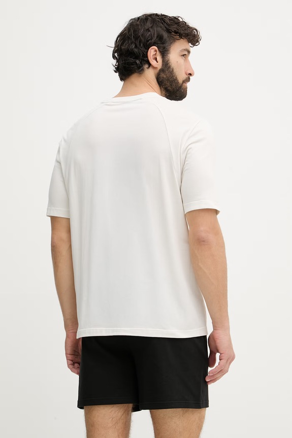 Oblečenie Calvin Klein tričko pánske s bavlnou LV00NM3021 béžová