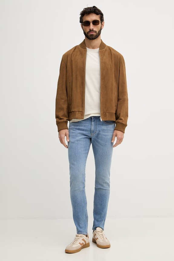 Pamučna majica Aeronautica Militare TS2534UJ00641 bež SS26