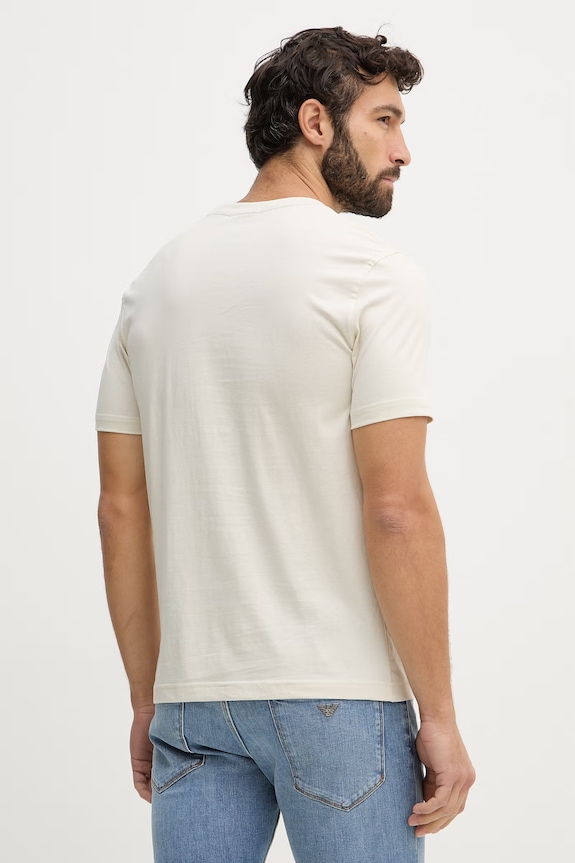 Odjeća Pamučna majica Aeronautica Militare TS2534UJ00641 bež