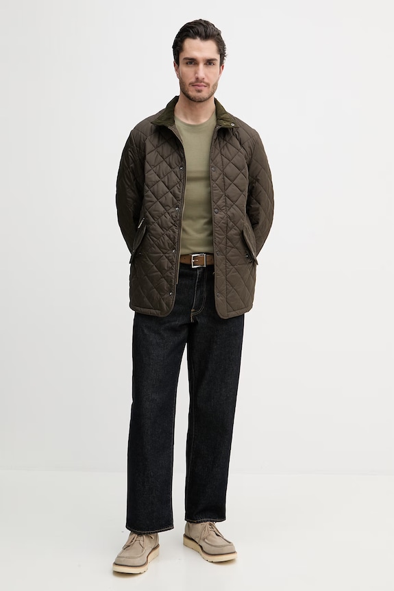 Bavlněné tričko Aeronautica Militare TS2534UJ00641 zelená SS26