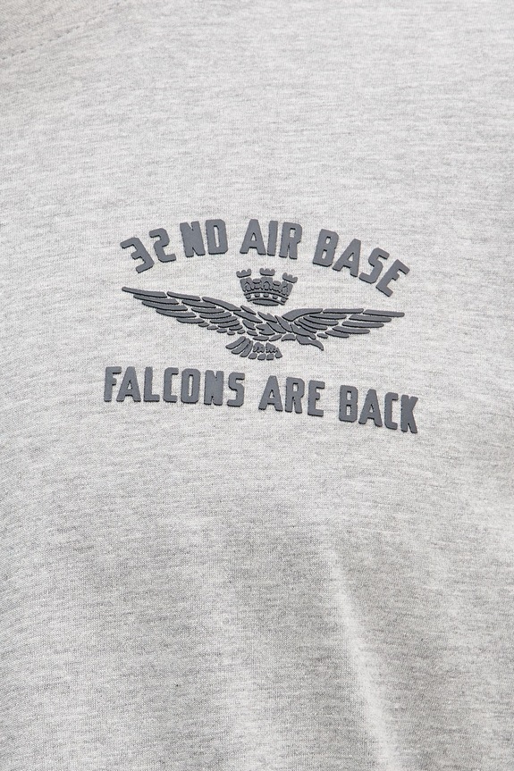 Βαμβακερό μπλουζάκι Aeronautica Militare TS2539UJ00727 γκρί
