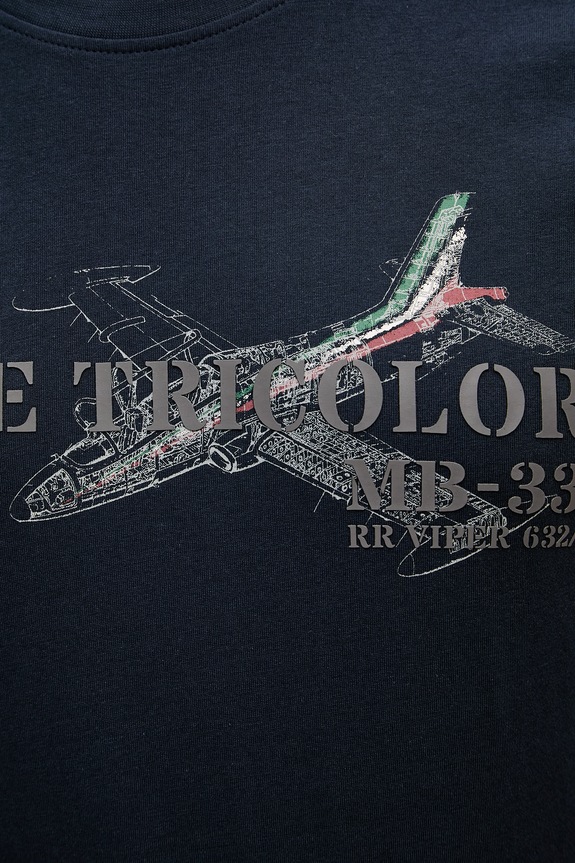 Βαμβακερό μπλουζάκι Aeronautica Militare TS2541UJ00727