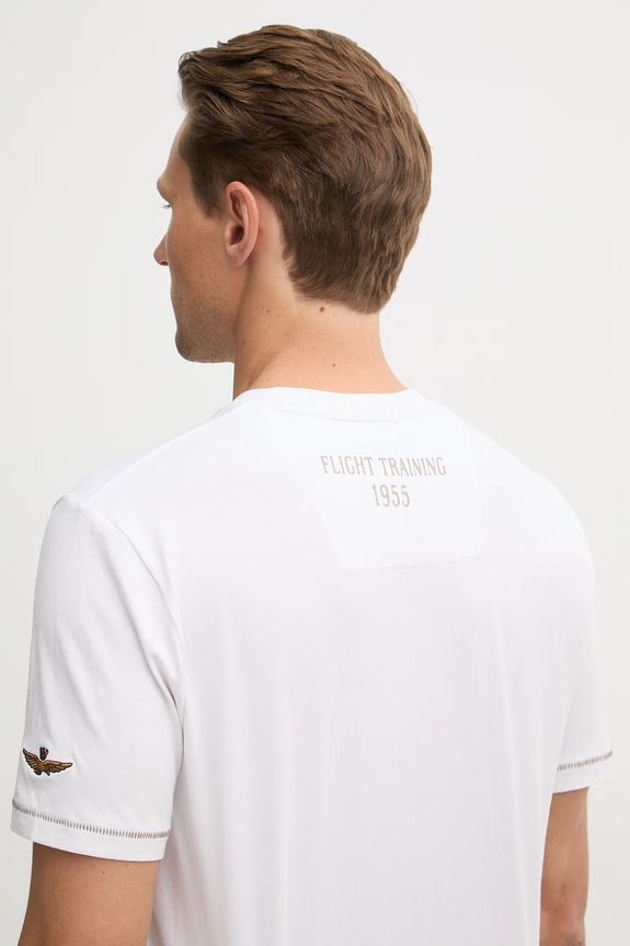 Bavlněné tričko Aeronautica Militare TS2542UJ00641