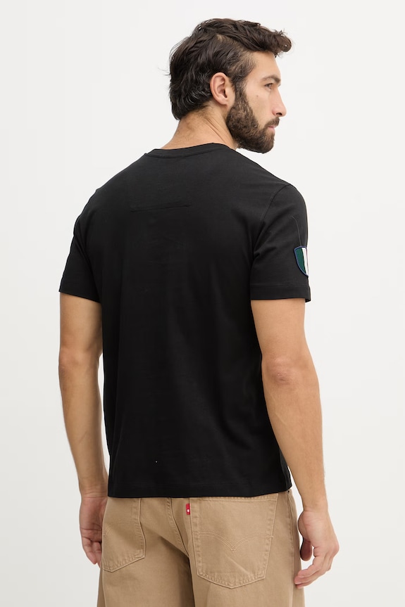 Îmbrăcăminte Aeronautica Militare tricou din bumbac TS2544UJ00592 negru