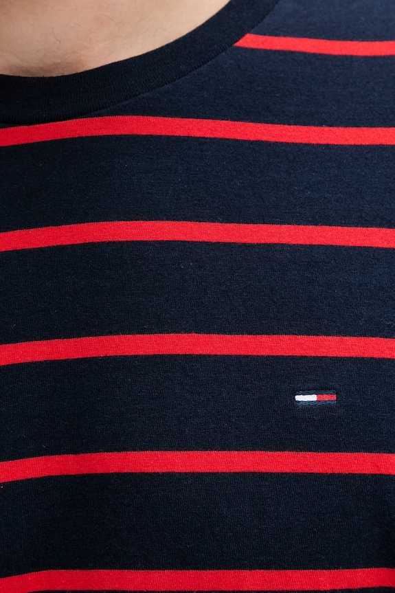 Tommy Jeans tricou pentru bărbați, din bumbac DM0DM22544 bleumarin