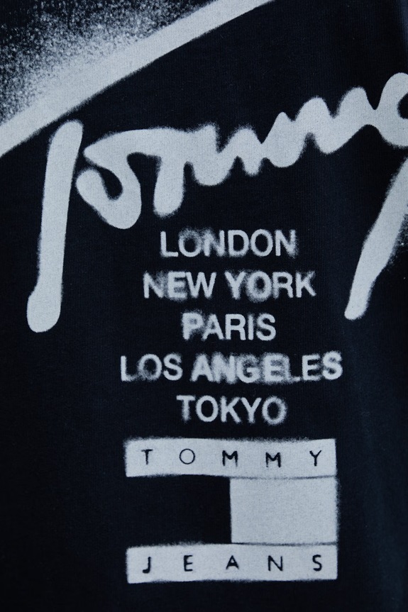 Tommy Jeans tricou bărbați bumbac DM0DM22553 bleumarin