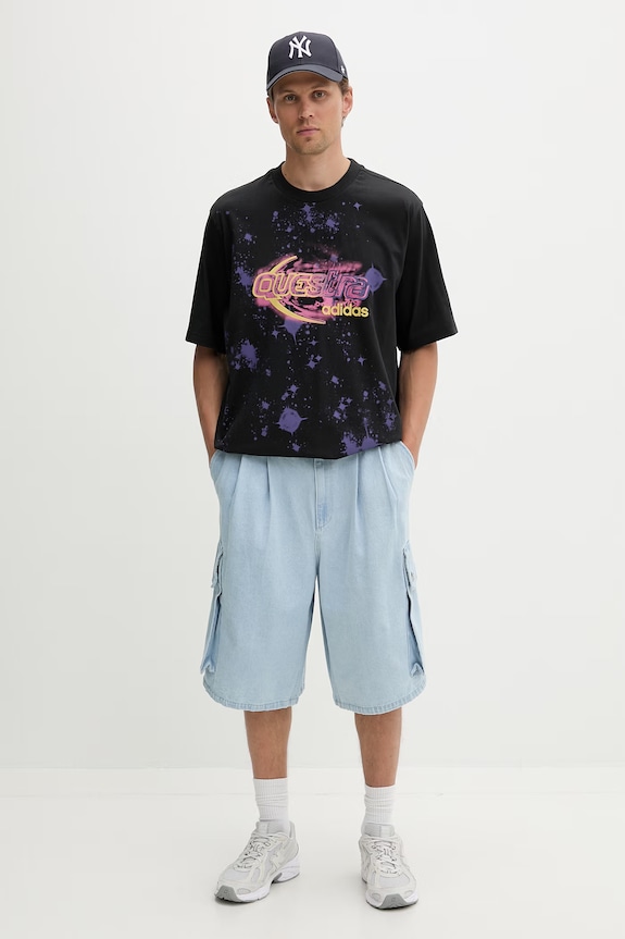 adidas Originals t-shirt ανδρικό βαμβακερό KX4844 μαύρο SS26
