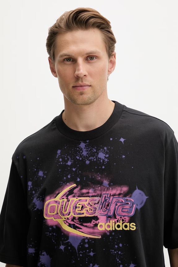 adidas Originals t-shirt ανδρικό βαμβακερό μαύρο KX4844