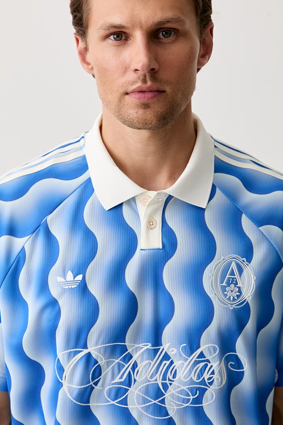 adidas Originals поло для мужчин голубой KX1258
