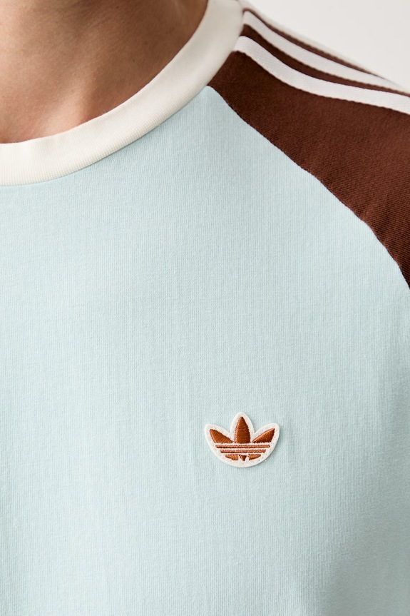 adidas Originals футболка для мужчин из хлопка Cali KX1260 голубой