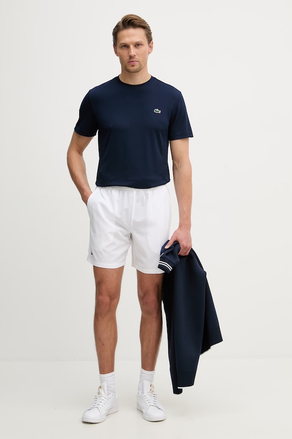 Lacoste tricou pentru bărbați TH9973 bleumarin SS26