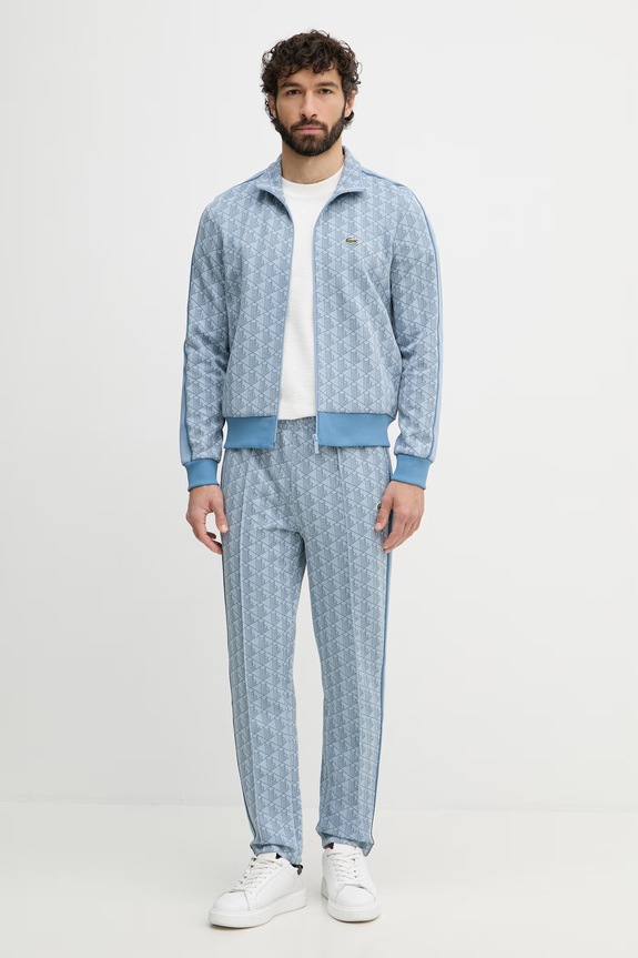 Lacoste tricou pentru bărbați, din bumbac TH1979 alb SS26