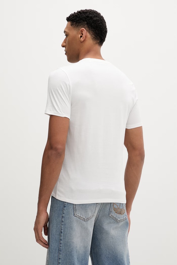 Oblečenie Bavlnené tričko Guess Jeans M6GIB4.K8HM0 biela