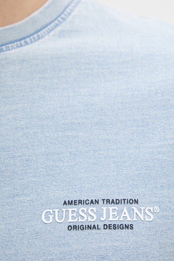 Guess Jeans t-shirt ανδρικό βαμβακερό M6GI55.KCTG1 μπλε