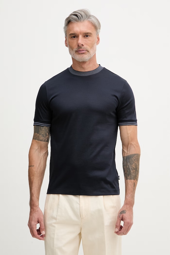 BOSS tricou pentru bărbați, din bumbac Tessler 238 bleumarin 50559667