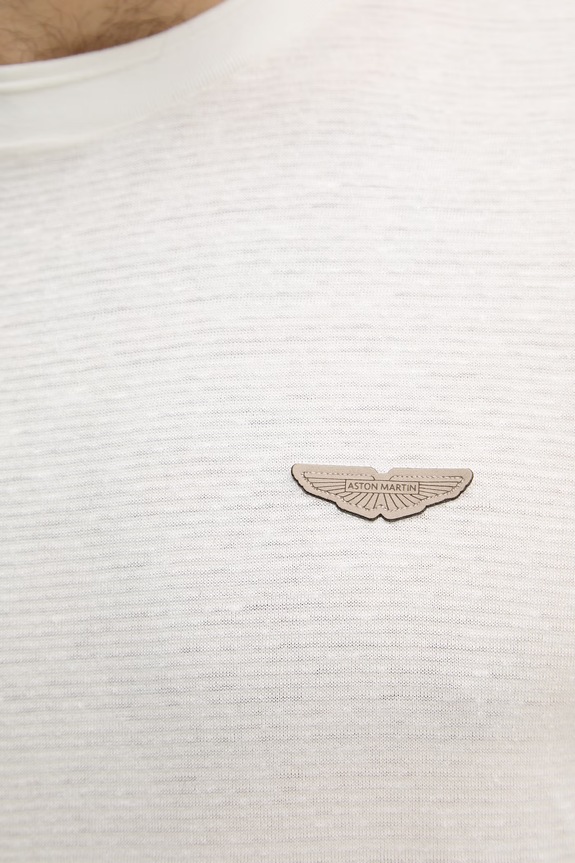 BOSS tricou bărbați cu amestec de in BOSS X ASTON MARTIN 50558830