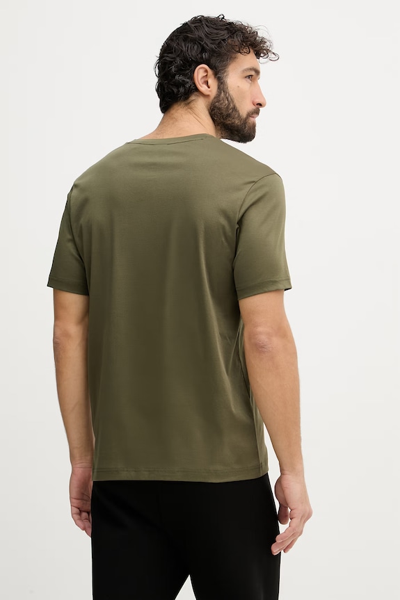 Îmbrăcăminte BOSS Green tricou bărbați bumbac BOSS X PORSCHE 50559811 verde