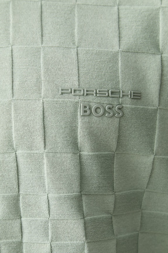 BOSS Green футболка чоловіча бавовняна BOSS X PORSCHE 50559821 зелений