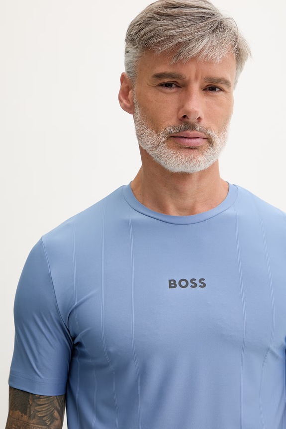 BOSS Green tričko pánske modrá 50559199