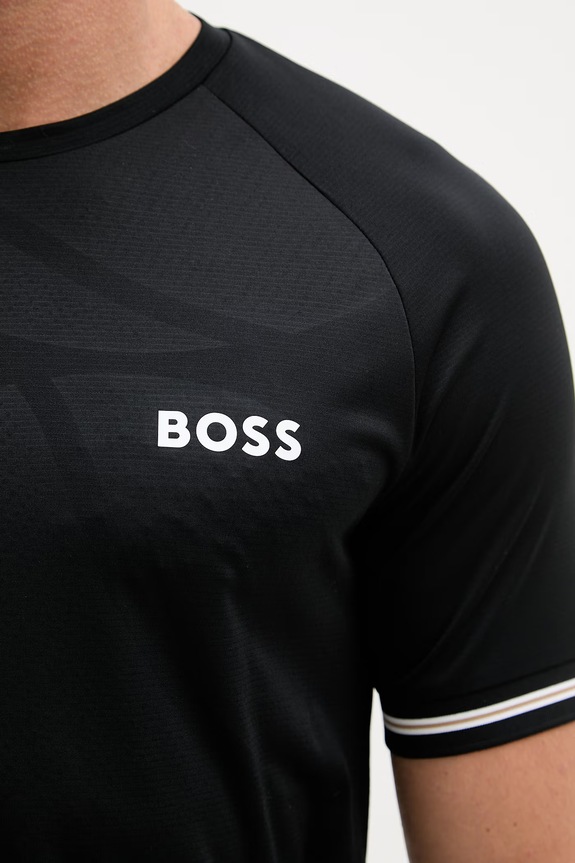 BOSS Green kratka majica moška 50559207 črna