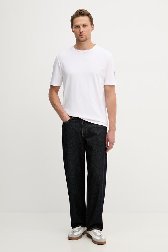 Odjeća BOSS Green majica za muškarce s pamukom 2-pack 50559230 crna