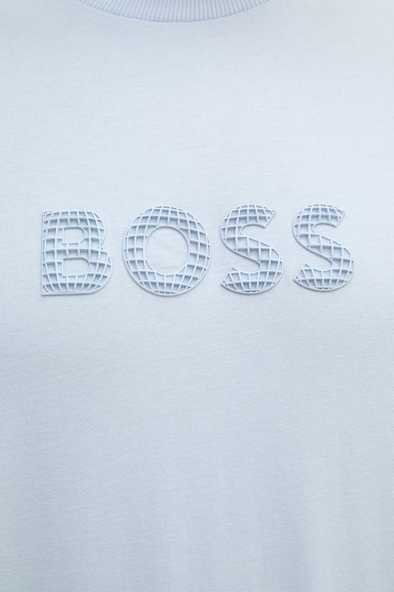 BOSS Green tricou bărbați din bumbac 50559361 albastru