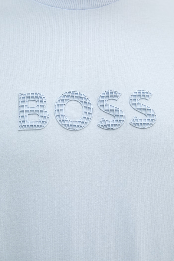 BOSS Green tricou bărbați din bumbac 50559361 albastru
