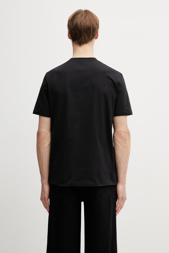 Abbigliamento Paul Smith t-shirt in cotone FLOCK PRINT M1R.919T.VP5460 nero