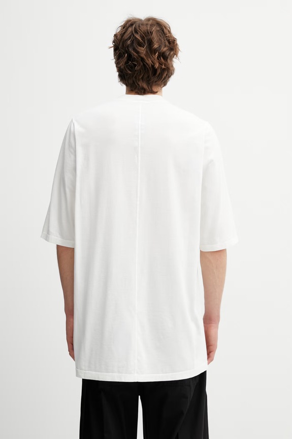 Clothing Rick Owens DRKSHDW Jumbo Men's cotton t-shirt DU01F4274.RNEP2 beige