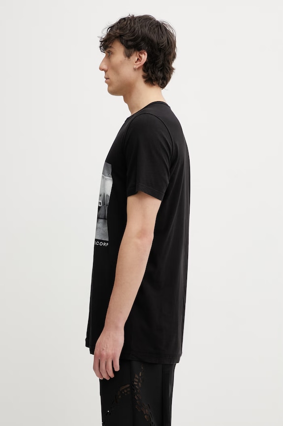 Rick Owens DRKSHDW Level T-shirt cotton Men's DU01F4250.RNEP4P black SS26